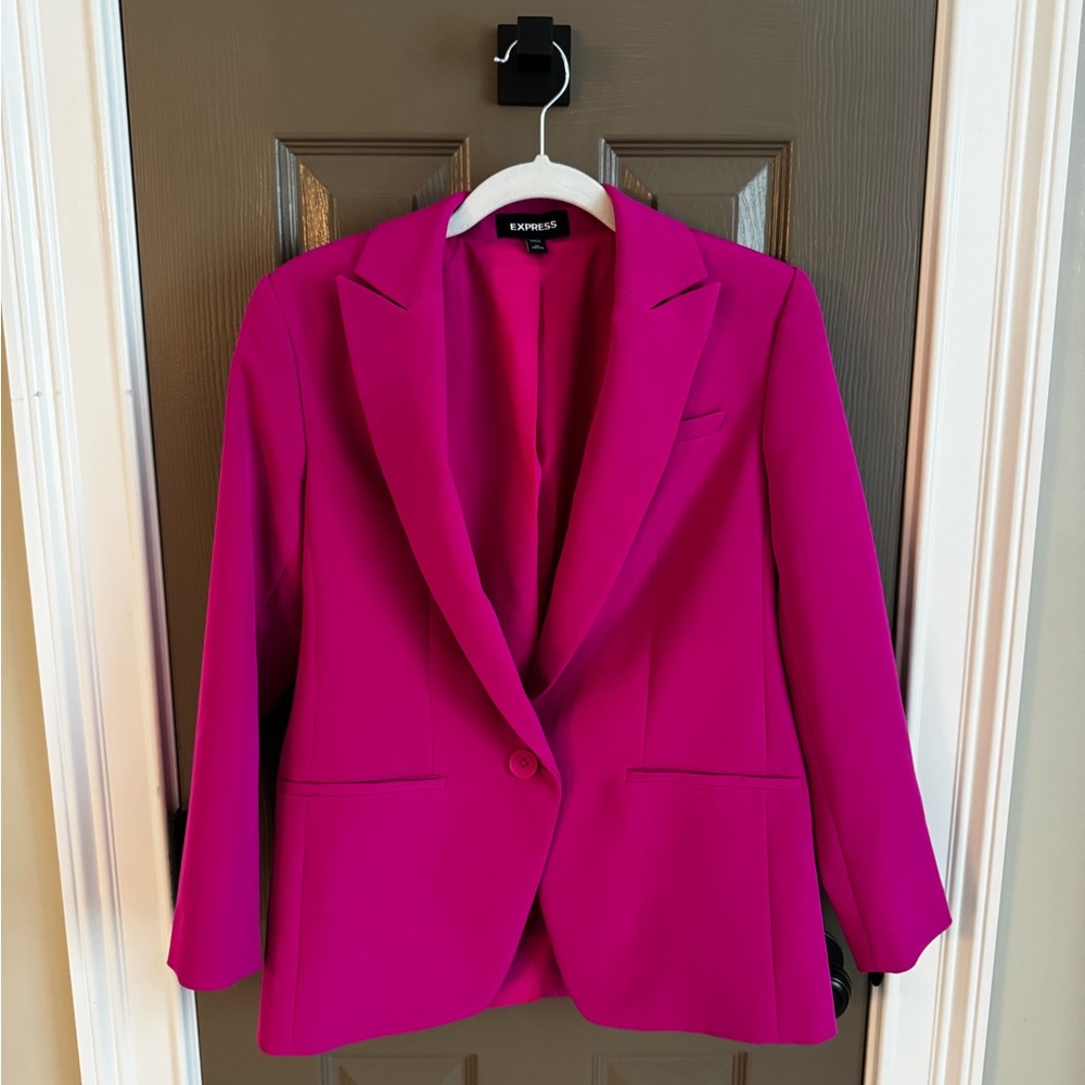 Express Women's Fuchsia Blazer